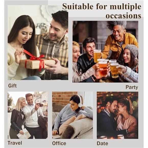 Blanket Scarf Long Plaid Women's Chunky Oversized Fall Warm Winter Brown Red - Picture 6 of 7